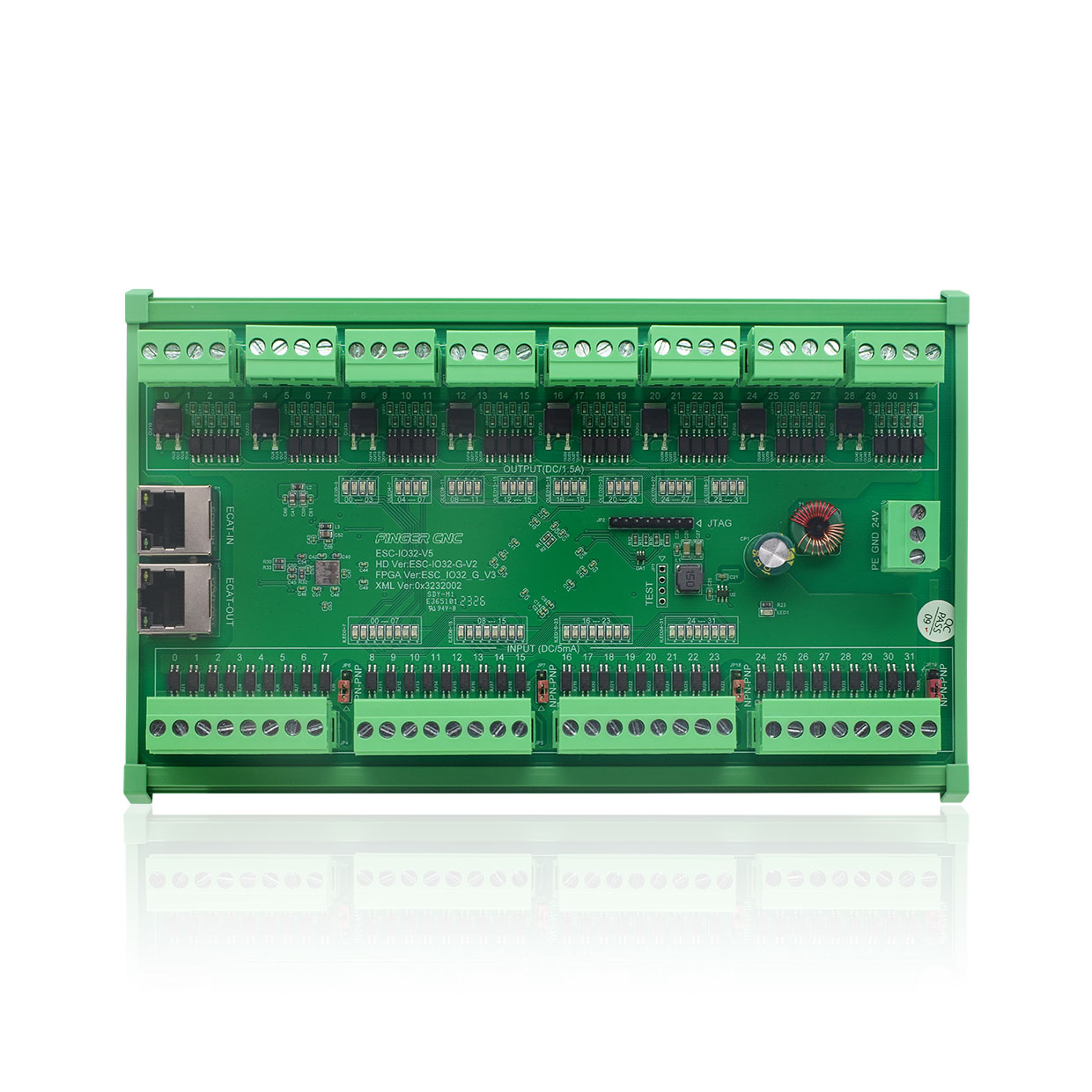EtherCAT 32點輸入/32點輸出（晶體管） IO模塊
